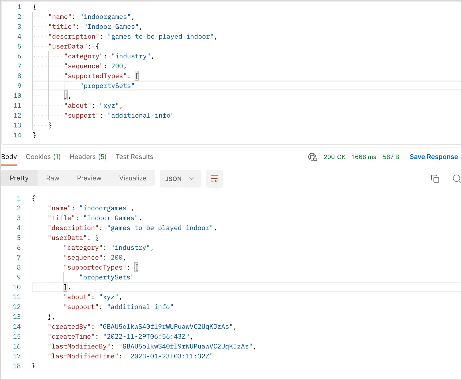 Userdata